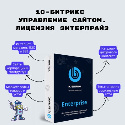 1С-Битрикс: Управление сайтом. Лицензия Энтерпрайз - купить в Койтах